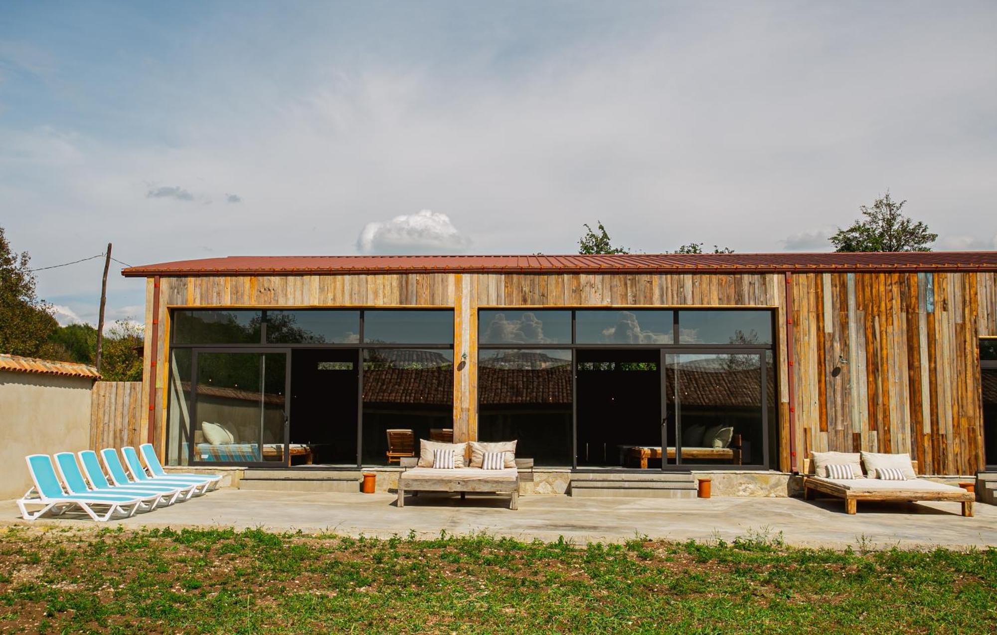 Ethno Sazano Hotel Bagian luar foto